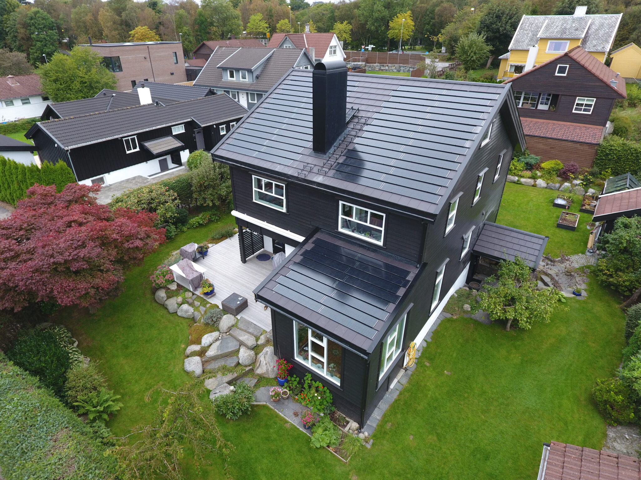 Tiled Roof nærbilde